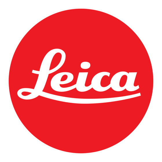 Leica TPS 300 Quick Manual