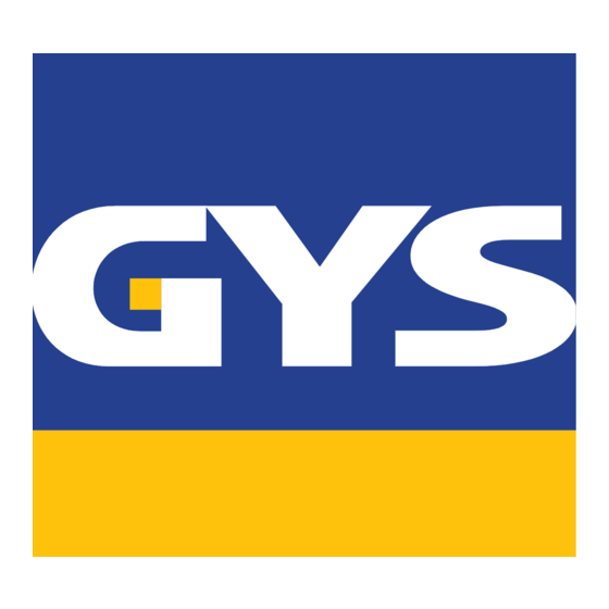 GYS Energy 124 Manual