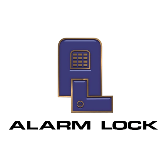 Alarm Lock T3 DL3500DB (DeadBolt Installation Instructions