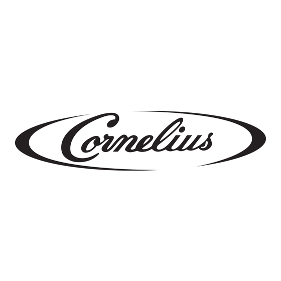 Cornelius 500 Series Installation And Service Manual