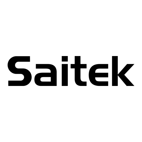 Saitek Pro Flight User Manual