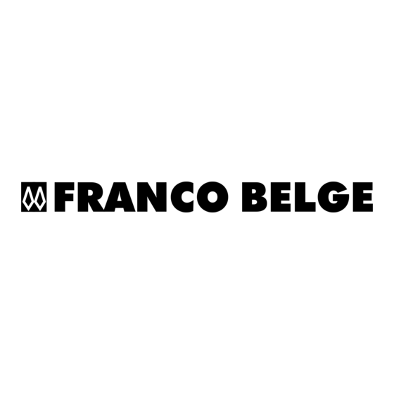 FRANCO BELGE SAVOIE GN 154 07 06 Technical Manual