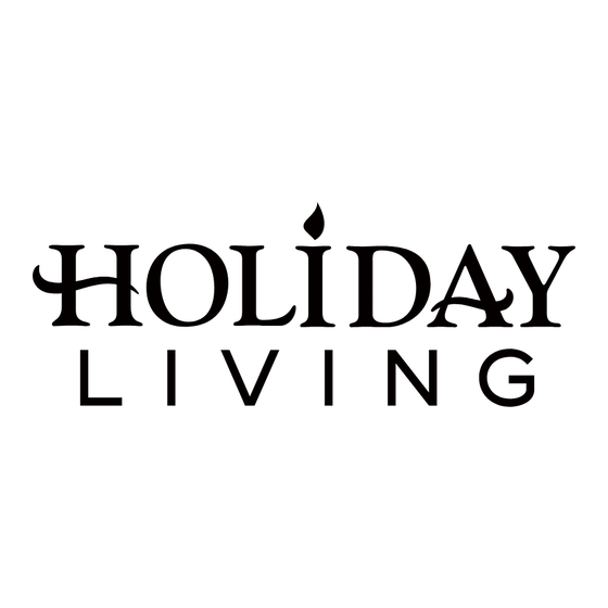 Holiday Living W11F0001 Manual