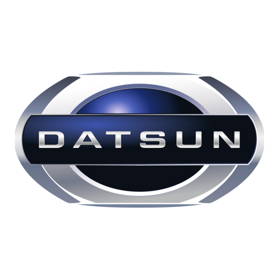 Datsun 510 Series Workshop Manual