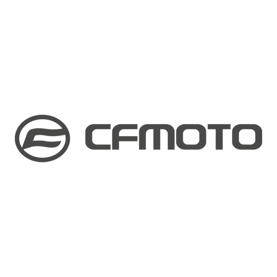 CF MOTO CFORCE 1000 2018 Service Manual