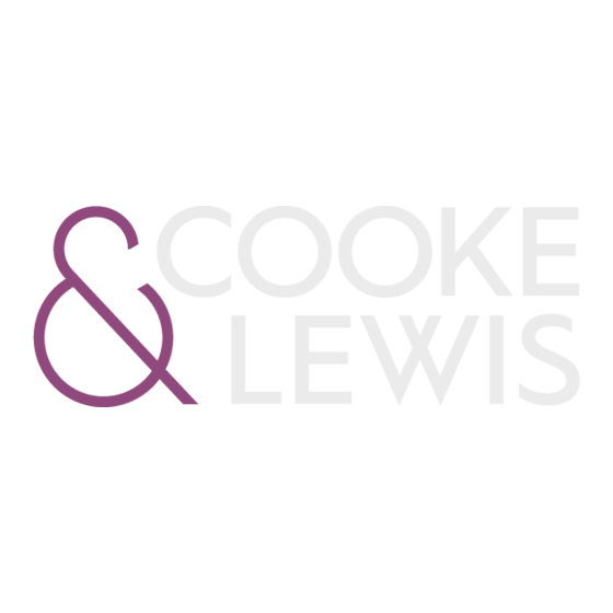 Cooke & Lewis NYE 2 3663602901143 Manual