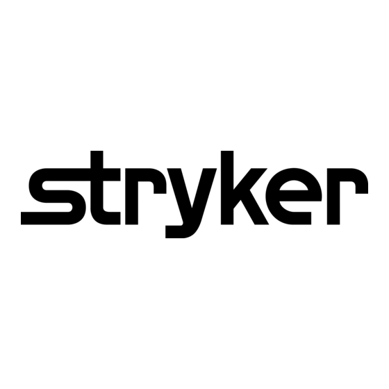 Stryker CastVac REF 986 Maintenance Manual & Operating Instructions