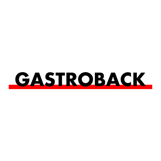 Gastroback Design Kettle Advanced Operating Instructions Manual