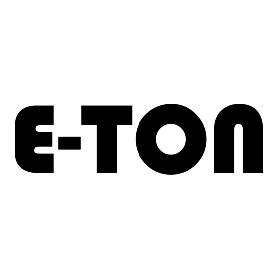 E-TON Sport 50 AV05W9-A Owner's Manual