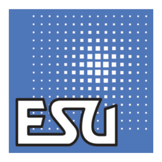 Esu RailCom plus M4 Class V160/BR218 Instruction Manual
