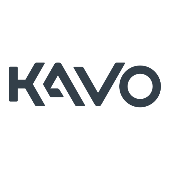 KaVo INTRAsurg 300 Instructions For Use Manual