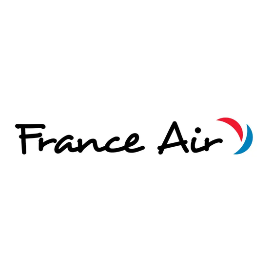 France Air Hegoa 2 Installation, Use And Maintenance Manual