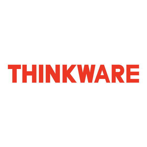 Thinkware Q850 User Manual