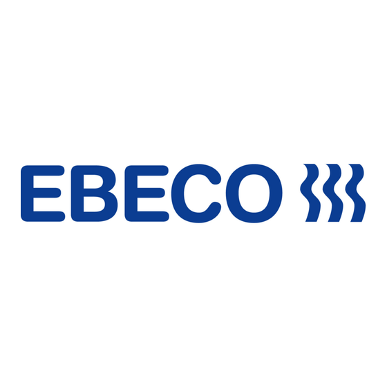 EBECO T-18 Installation Instructions Manual