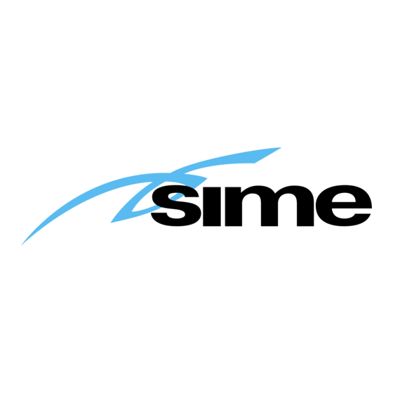 Sime SOLO 20 OF Installer's Instructions