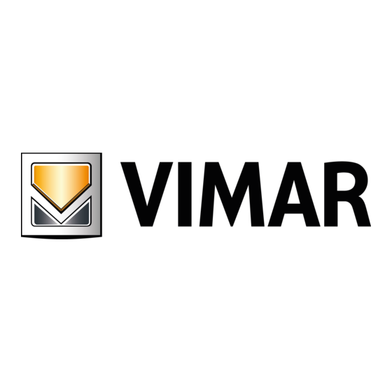 Vimar ELVOX K8879.E Installation And Operation Manual