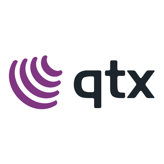 Qtx QTFX-B4 User Manual