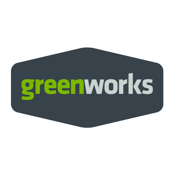 GreenWorks GPWG1 Operator's Manual