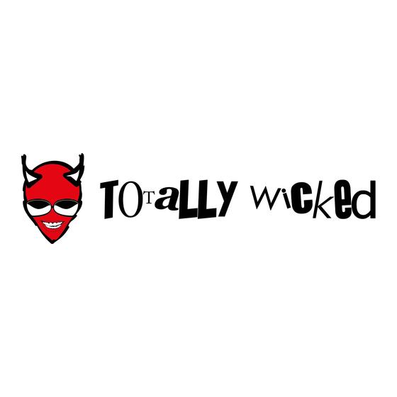 Totally Wicked Revolution S User Manual