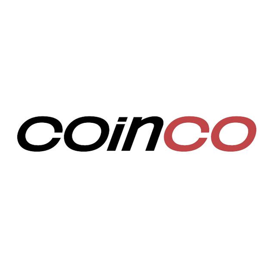 Coinco Vantage Quick Start Manual