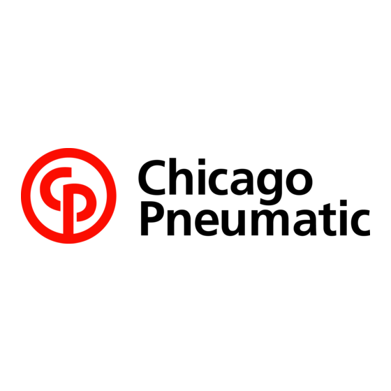 Chicago Pneumatic PAC P9 Safety And Operating Instructions Manual