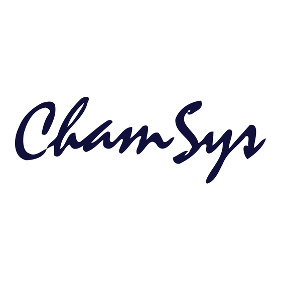 ChamSys 10Scene Installation And Configuration Manual