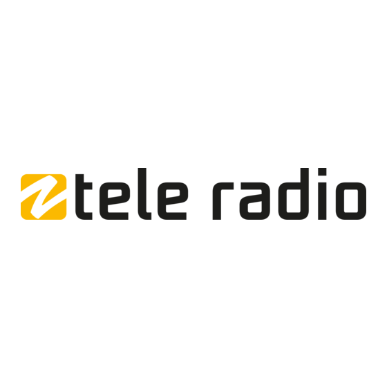 Tele Radio T24-TS01 Installation Instructions Manual