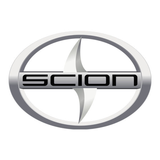 Scion AM/FM/CD Player Owner's Manual