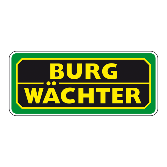 Burg Wächter secuENTRY pro 7072 REMOTE Instructions For Use