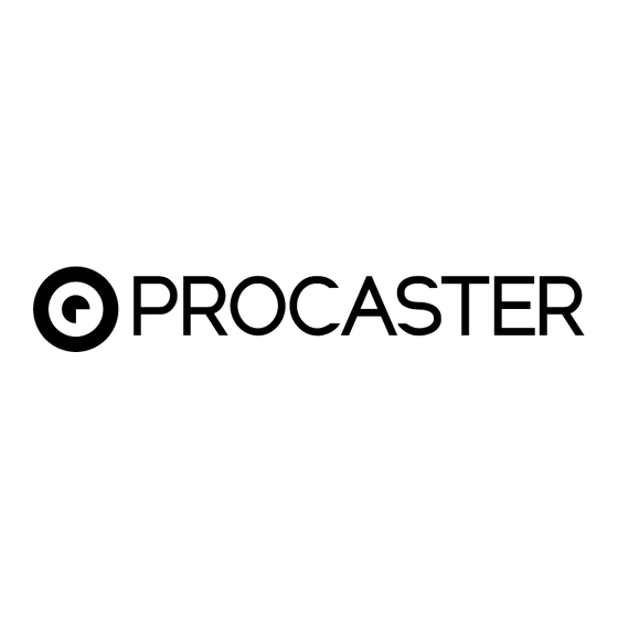PROCASTER LE-24F435H Operating Instructions Manual