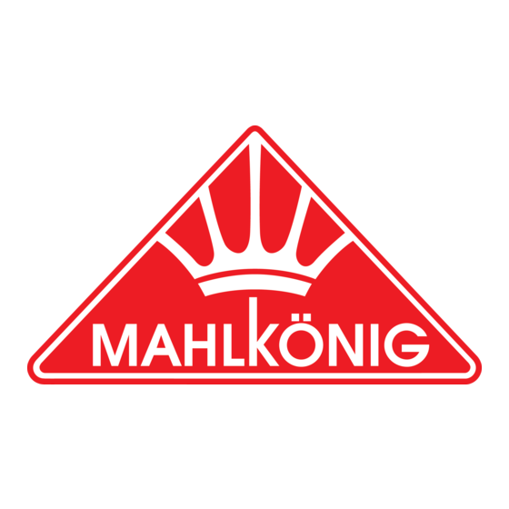 Mahlkönig Costa Rica Operating Instructions Manual