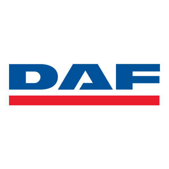 DAF DD 575 Workshop Manual