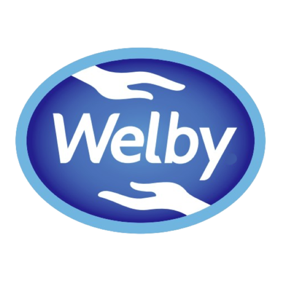 Welby adjustable rollator Manual