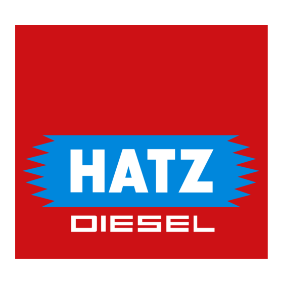 Hatz Diesel E 571 Series Repair Manual