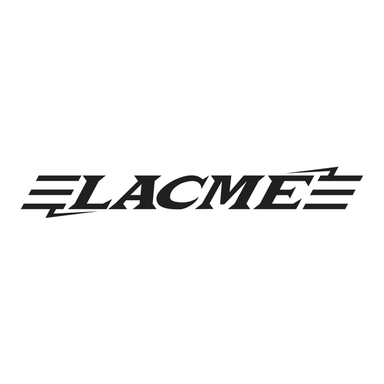 Lacme VMax XV Connect'LD User Manual