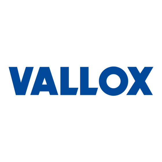 Vallox MLV Multi 200 User Manual