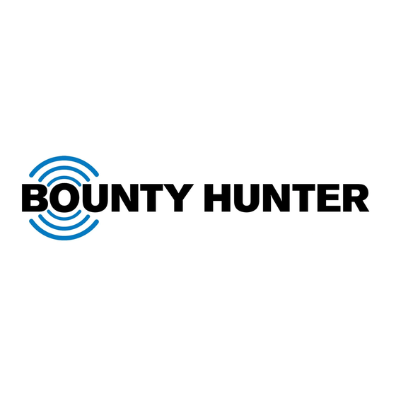Bounty Hunter Legacy 2500 Owner's Manual