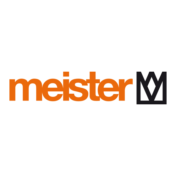 Meister basic BSB 500 Original Instructions Manual