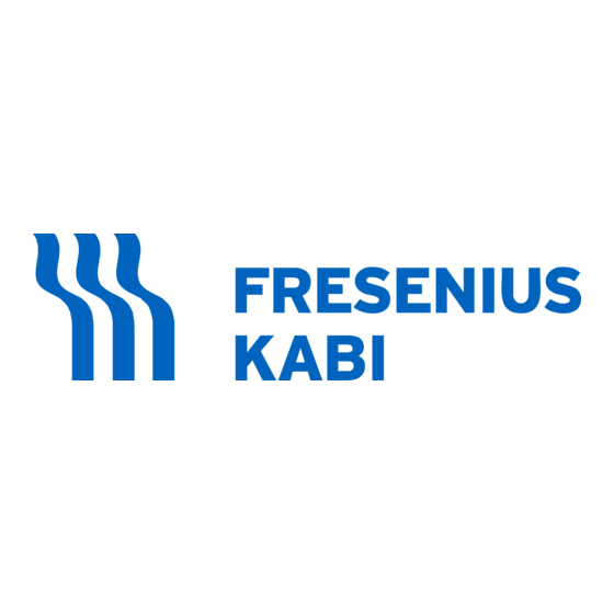 FRESENIUS KABI INFUSIA VP7S INSTRUCTIONS FOR USE MANUAL Pdf Download | ManualsLib