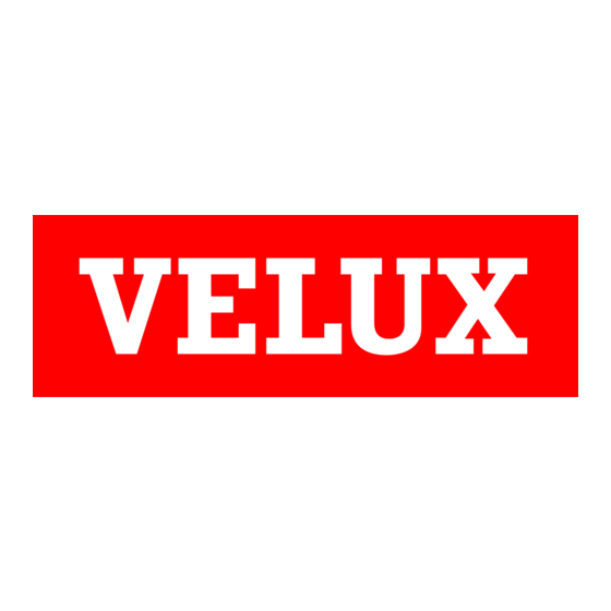 Velux TFF 550 0301 Directions For Use Manual