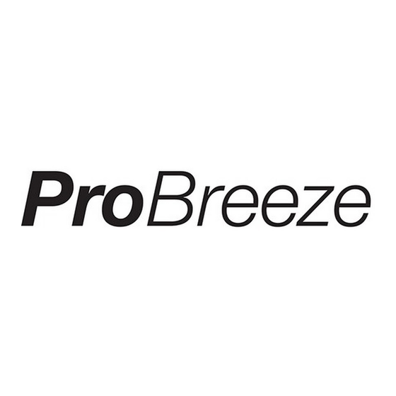 ProBreeze PB-09 Instruction Manual