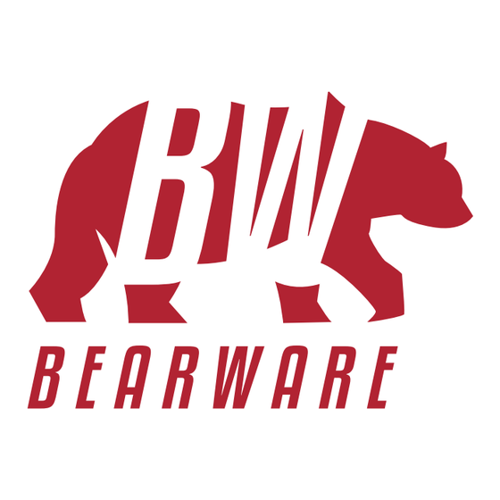 BEARWARE 304474 Manual