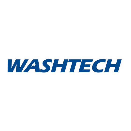 Washtech XL 3 Series Operator's Manual
