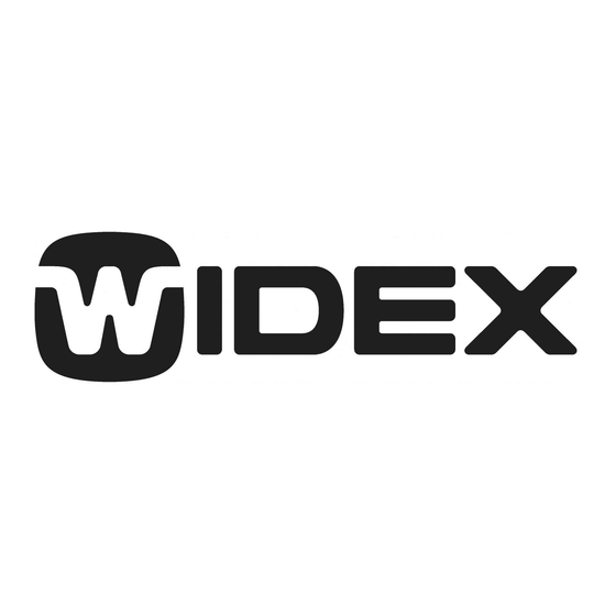 Widex 6272 Quick Manual