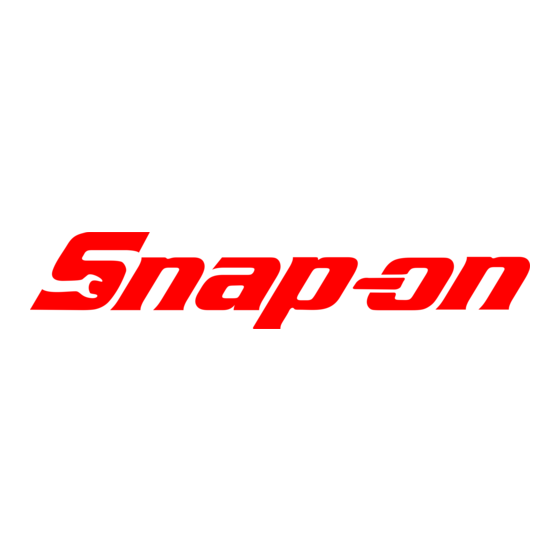 Snap-On SSX19P153 User Manual
