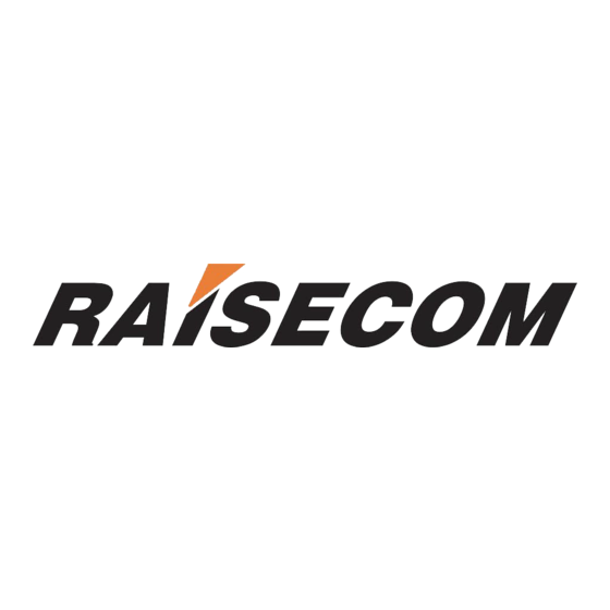 Raisecom RC902-FE4E1-BL User Manual