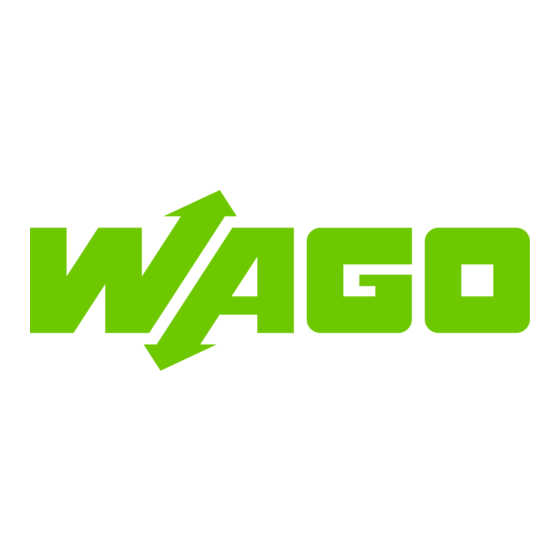 WAGO I/O-SYSTEM 750 Series Manual