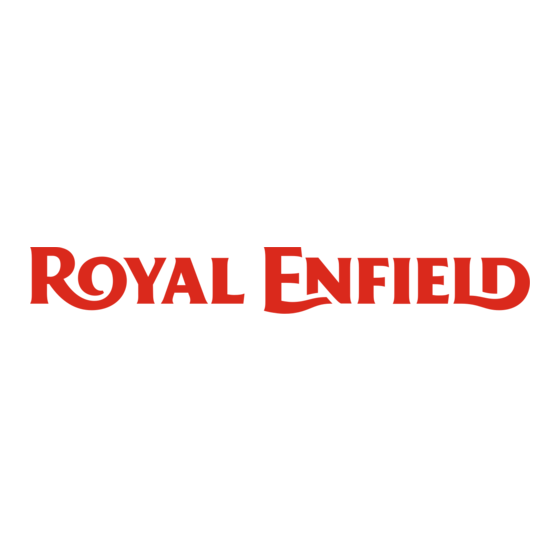 Royal Enfield Bullet 500 2018 Owner's Manual
