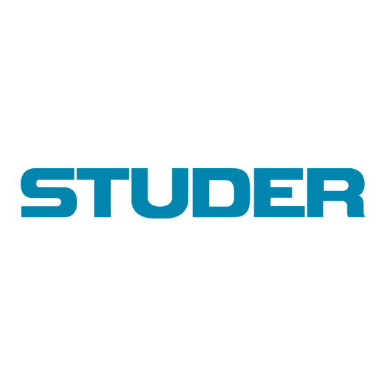 Studer Innotec SA XTH 3000-12 User Manual