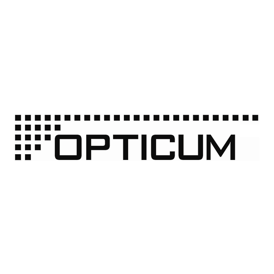 Opticum HD X405 COMBO User Manual